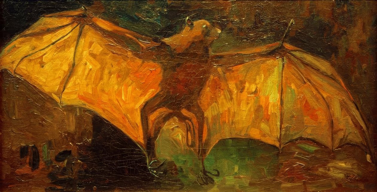 Flying Fox (Kalong) by Vincent van Gogh