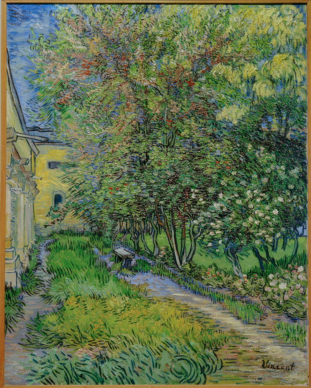 Garden of the Hospital Saint-Paul by Vincent van Gogh
