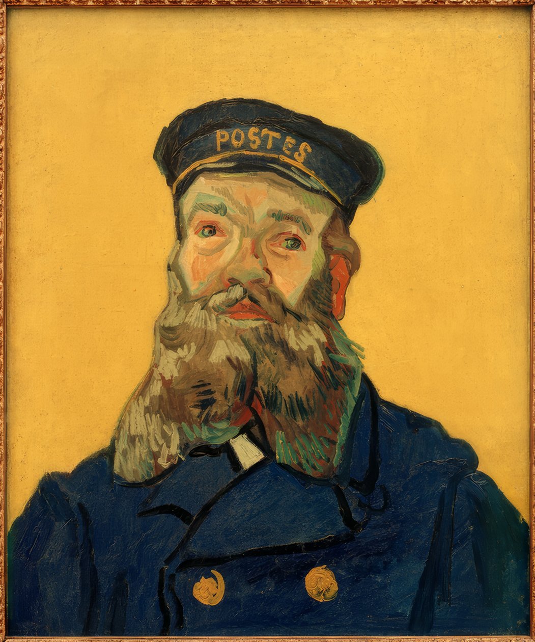 The Postman Joseph Roulin by Vincent van Gogh
