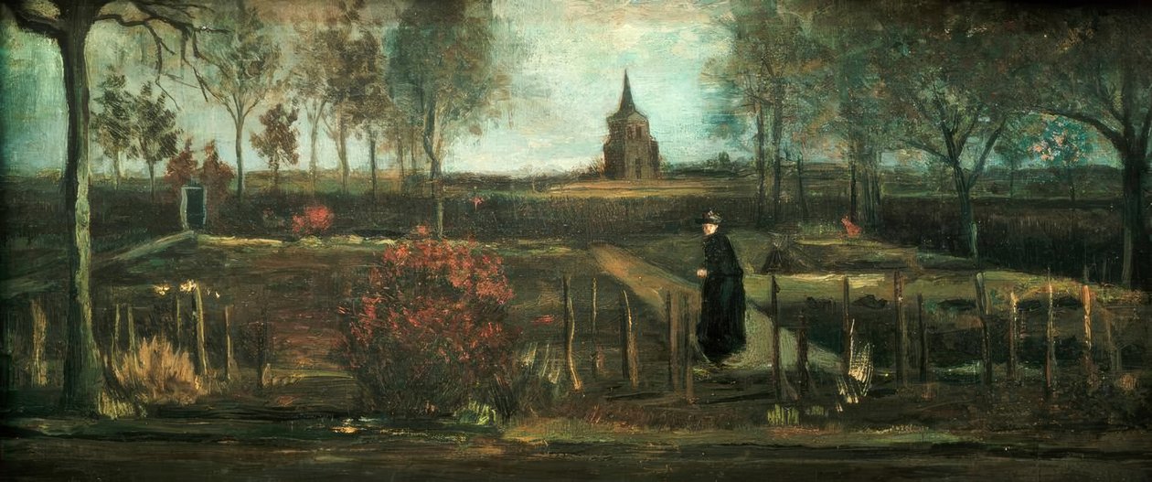 Parish Garden by Vincent van Gogh