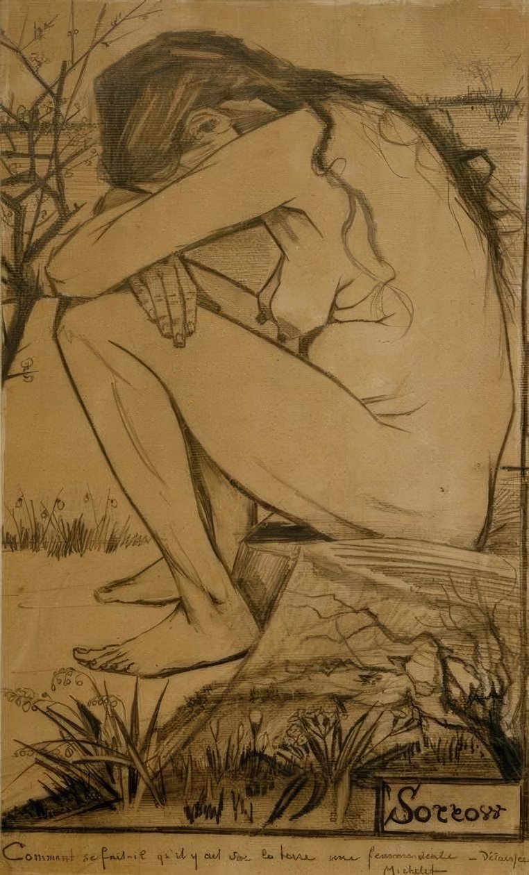 Sorrow by Vincent van Gogh