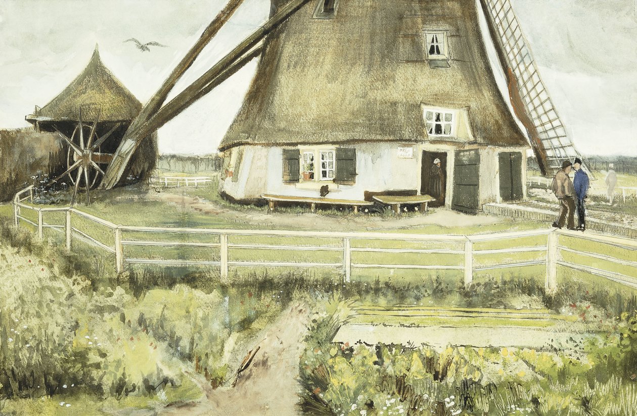 The Mill by Vincent van Gogh