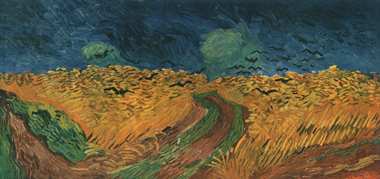 Wheatfield with Crows by Vincent van Gogh