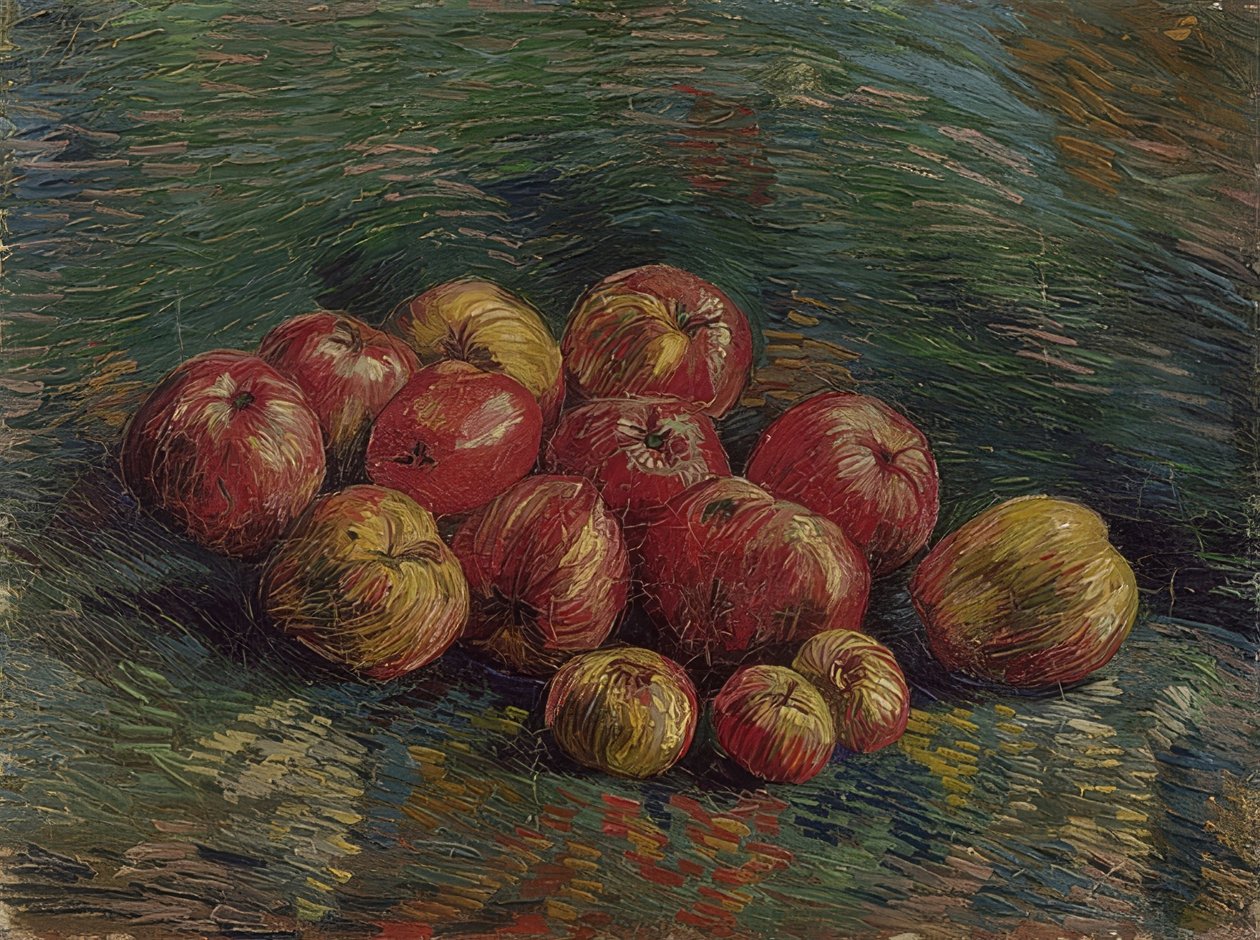 Apples. 1887 by Vincent van Gogh