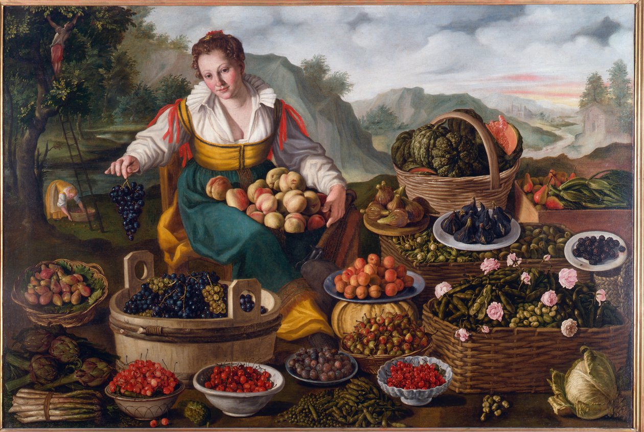 Fruit Seller by Vincenzo Campi