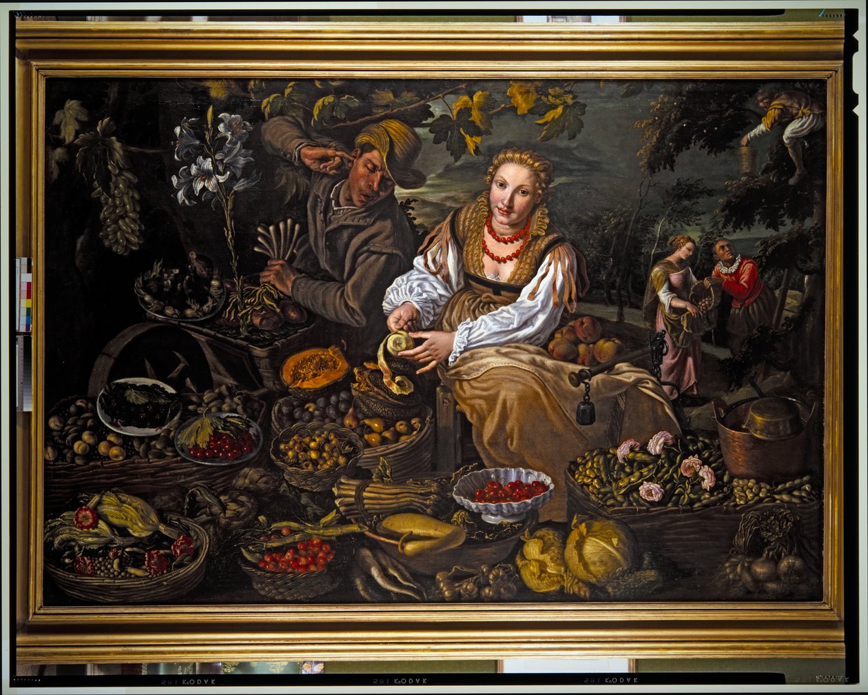 The Fruit Seller by Vincenzo Campi