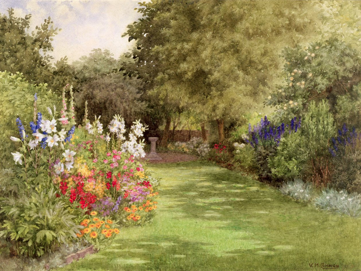 A Garden in July by Violet Common
