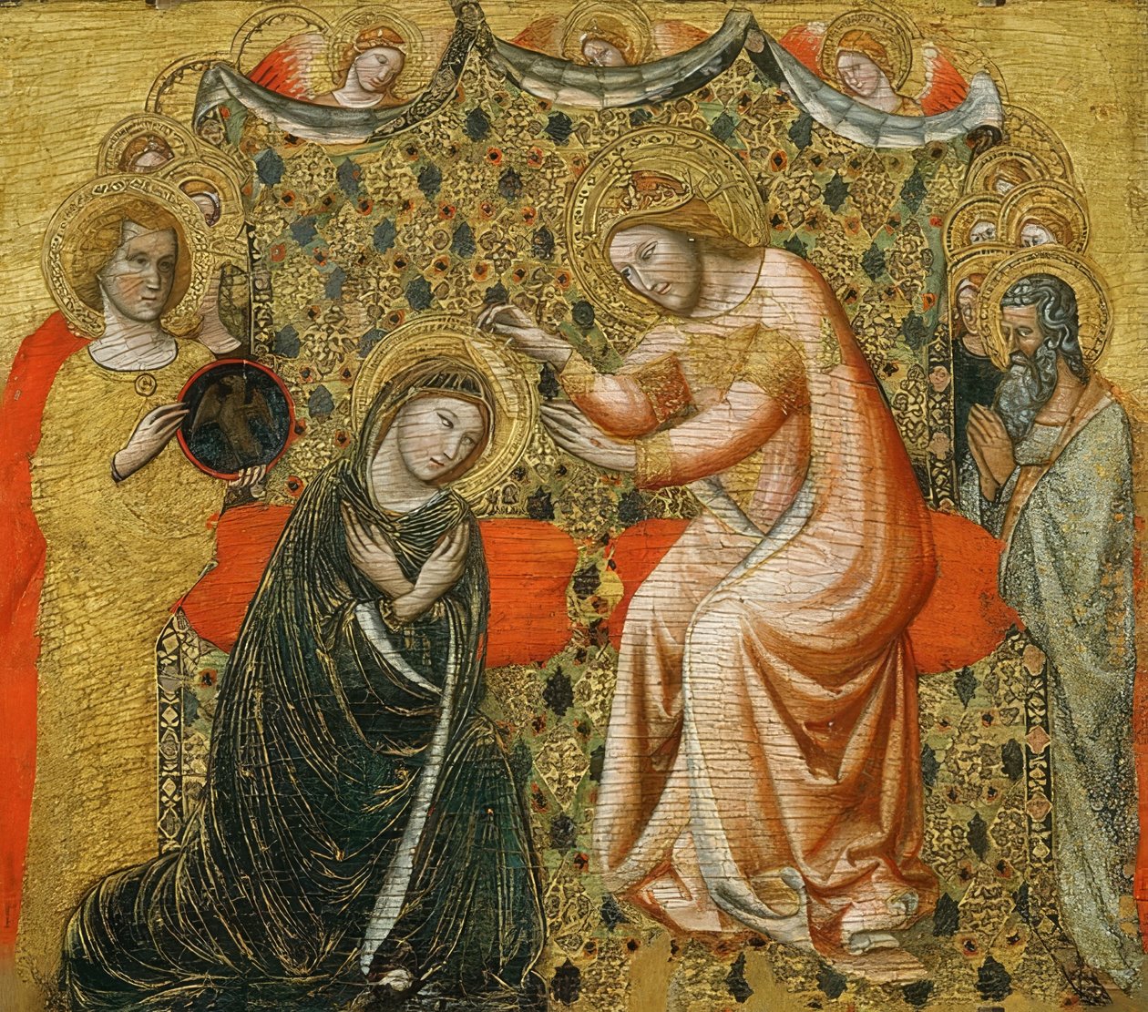 The Coronation of Mary by Vitale da Bologna