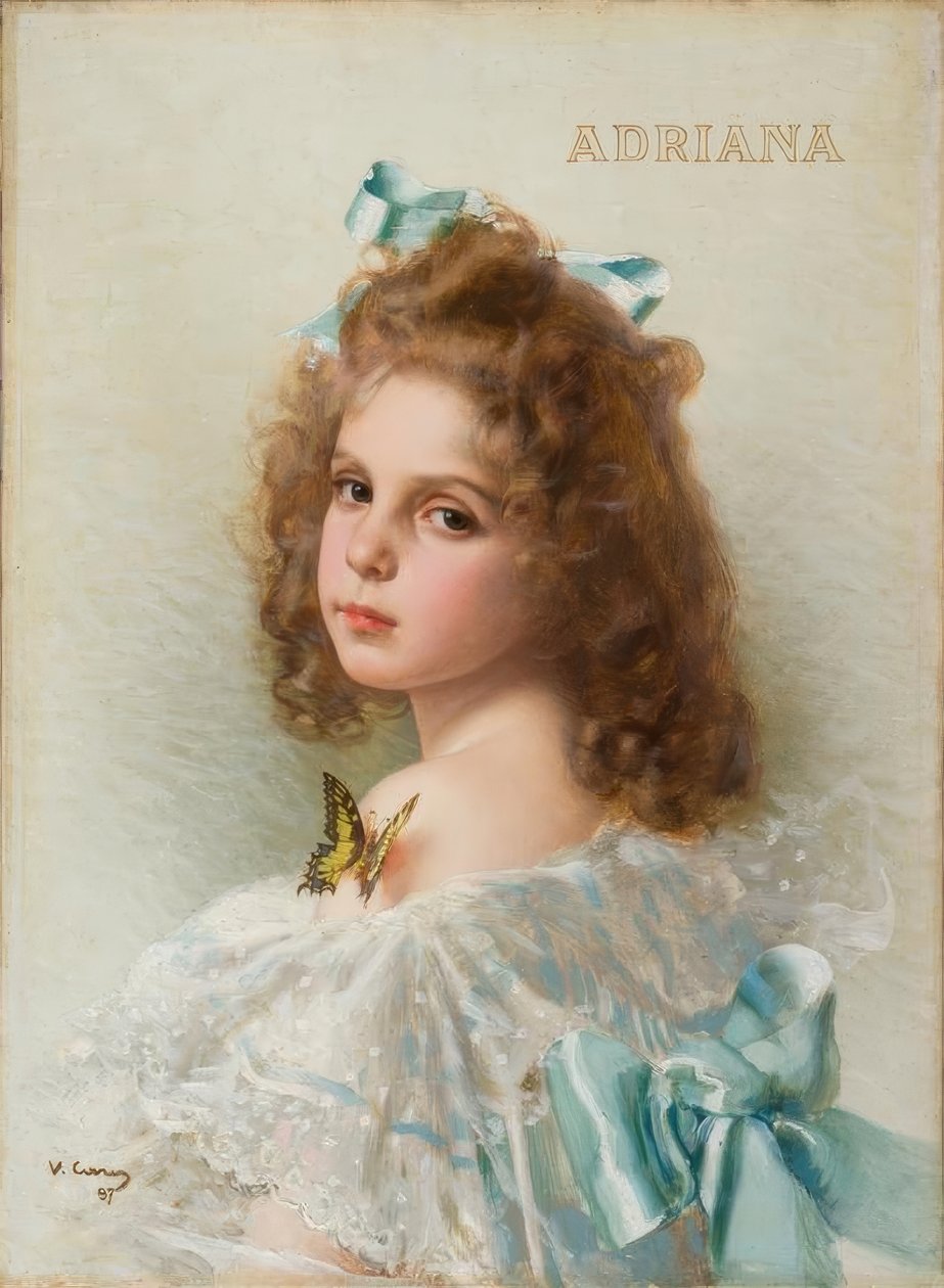 Adriana by Vittorio Matteo Corcos