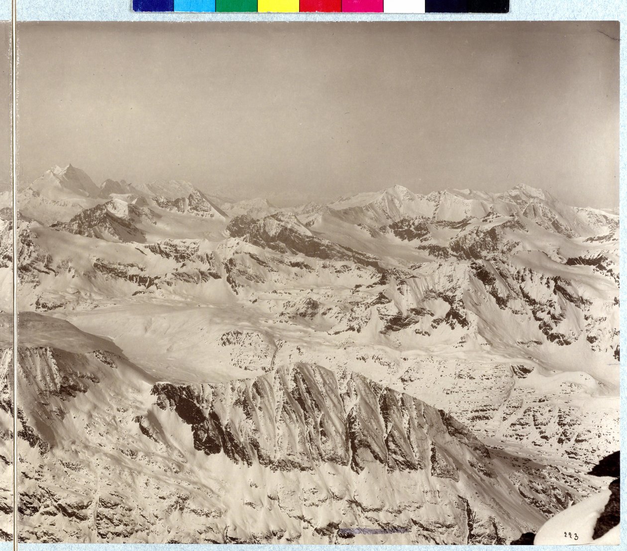 Alps Panorama by Vittorio Sella
