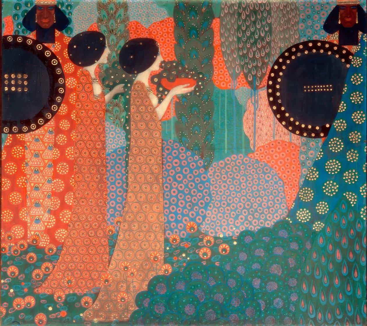 The Princesses and the Warriors by Vittorio Zecchin