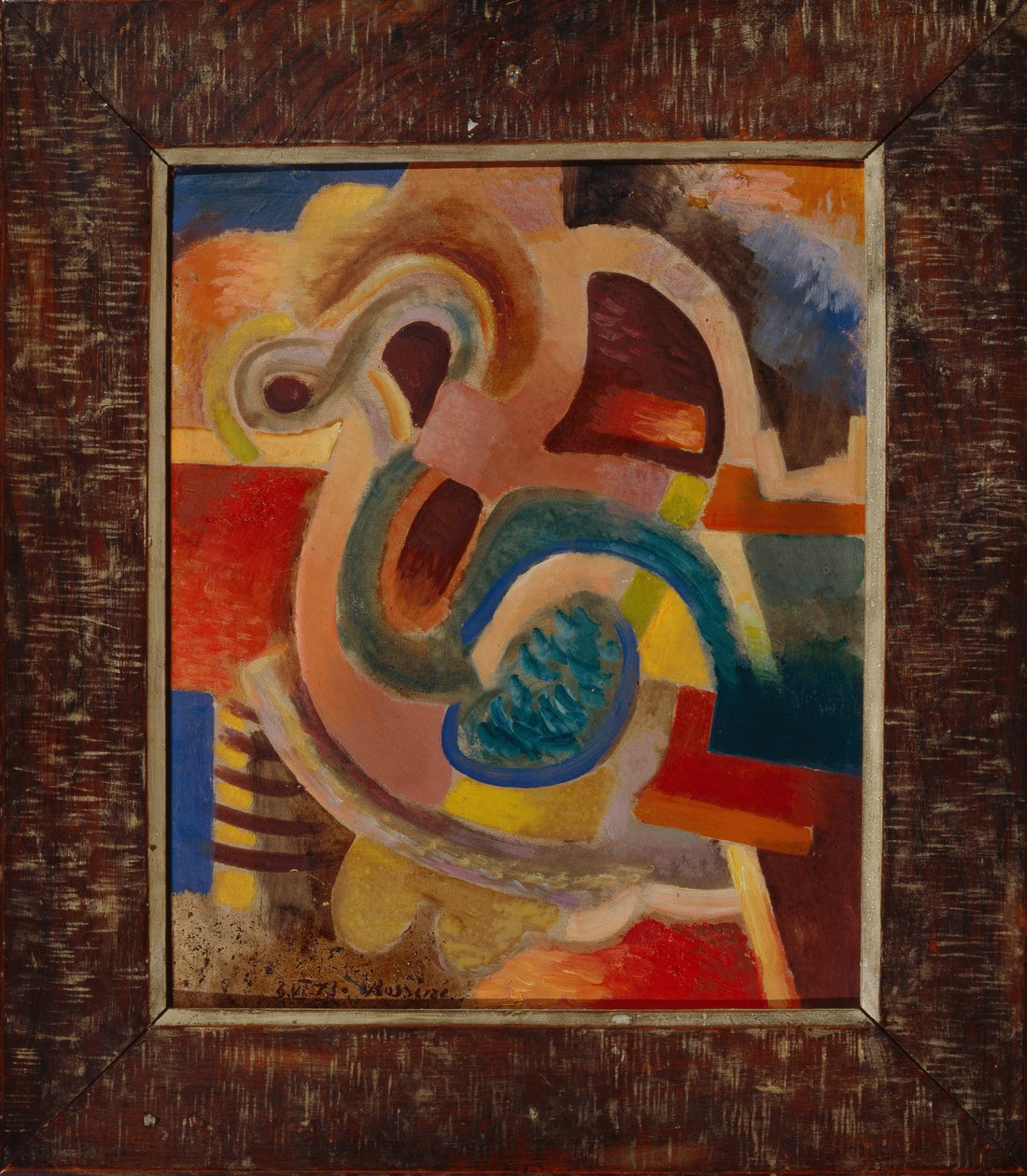 Abstract Composition No 8 by Daniel Vladimir Baranoff Rossine