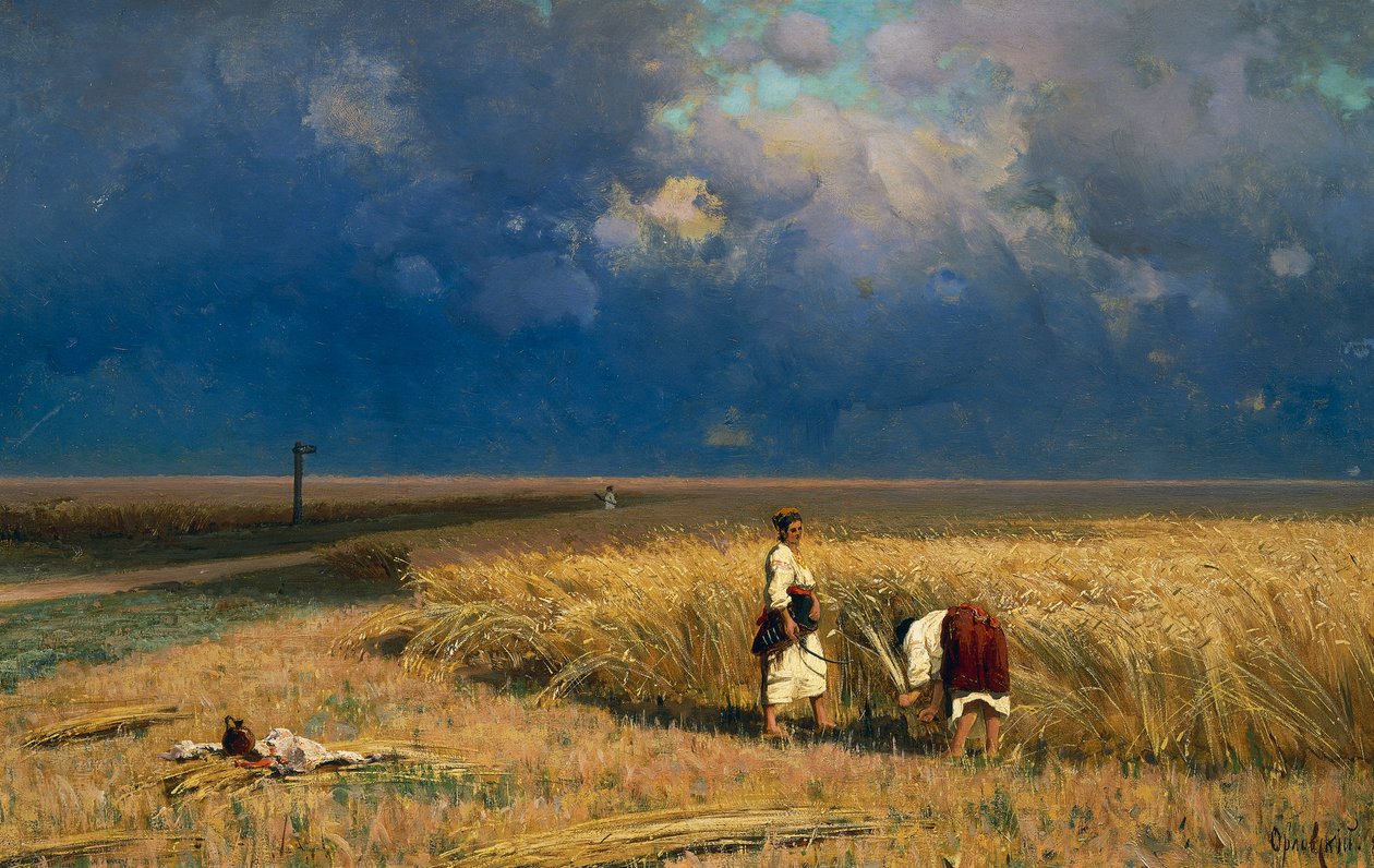 Harvest by Vladimir Donatovic Orlovskij