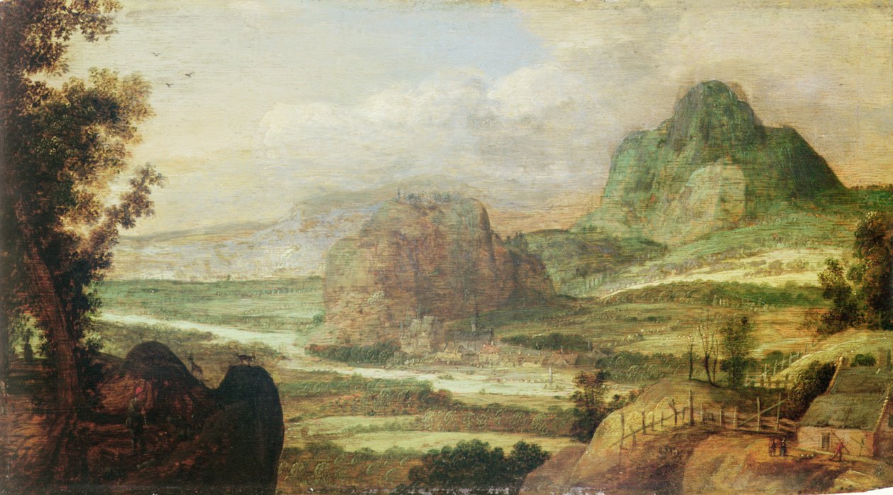 Mountain Landscape by W.B. Katz