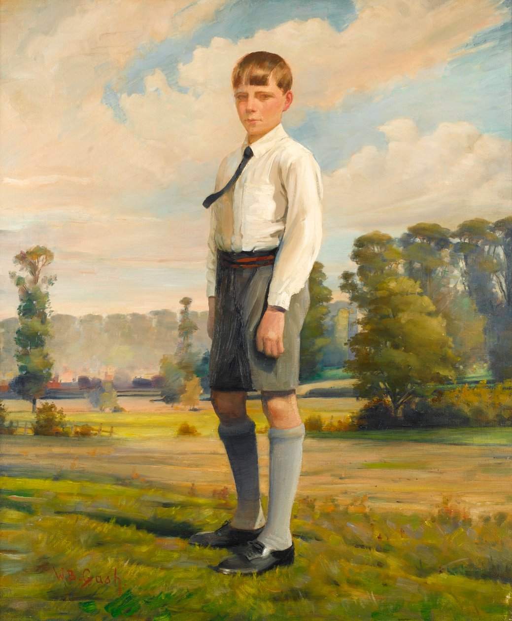 Young Boy by Walter Bonner Gash