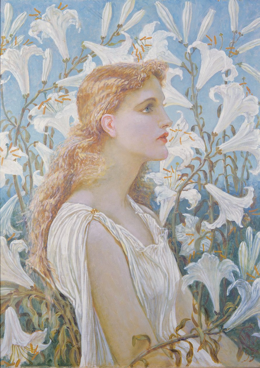 Lilies, 1893 by Walter Crane