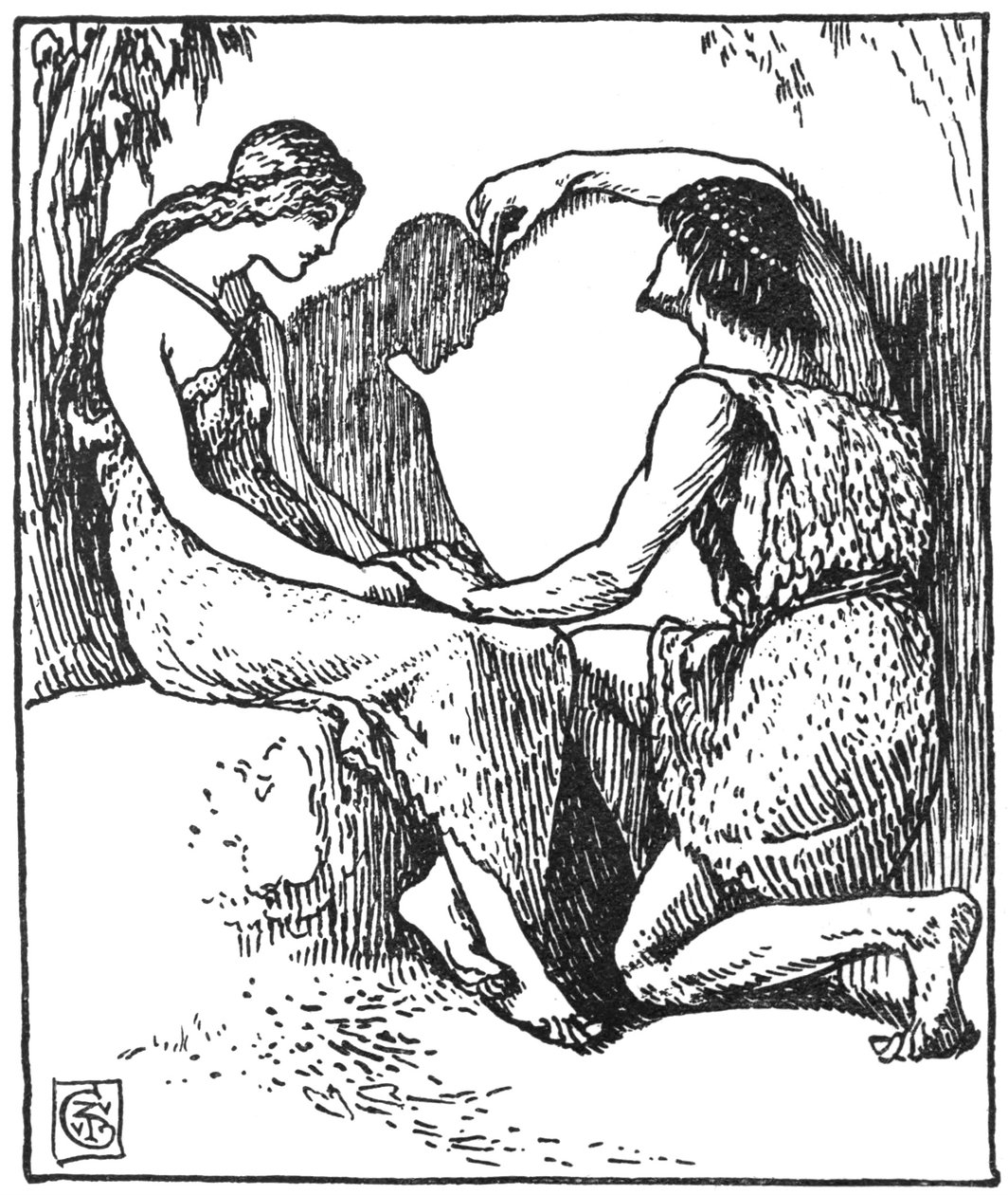 The Origin of Outline by Walter Crane