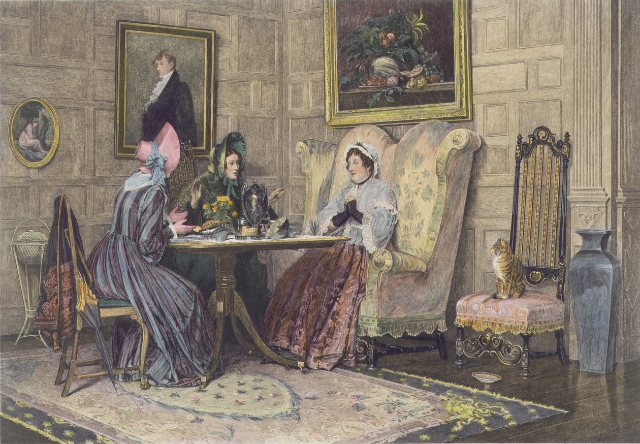 Scandal and Tea, published 1893 by Walter Dendy Sadler