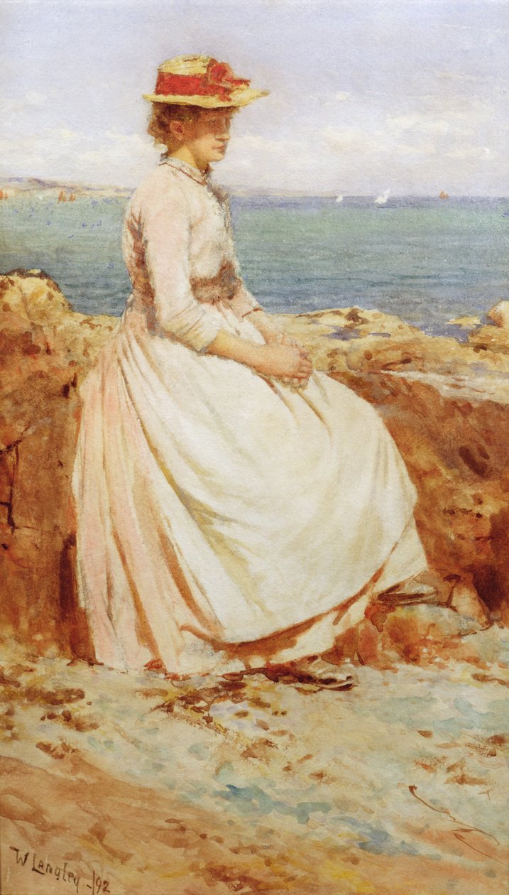 Sunlight, 1892 by Walter Langley