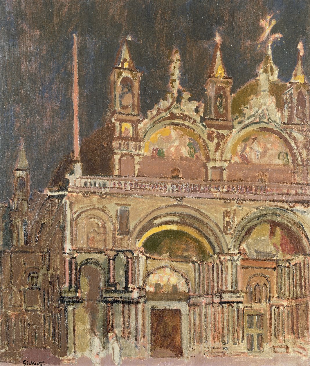 San Marco, Venice by Walter Richard Sickert