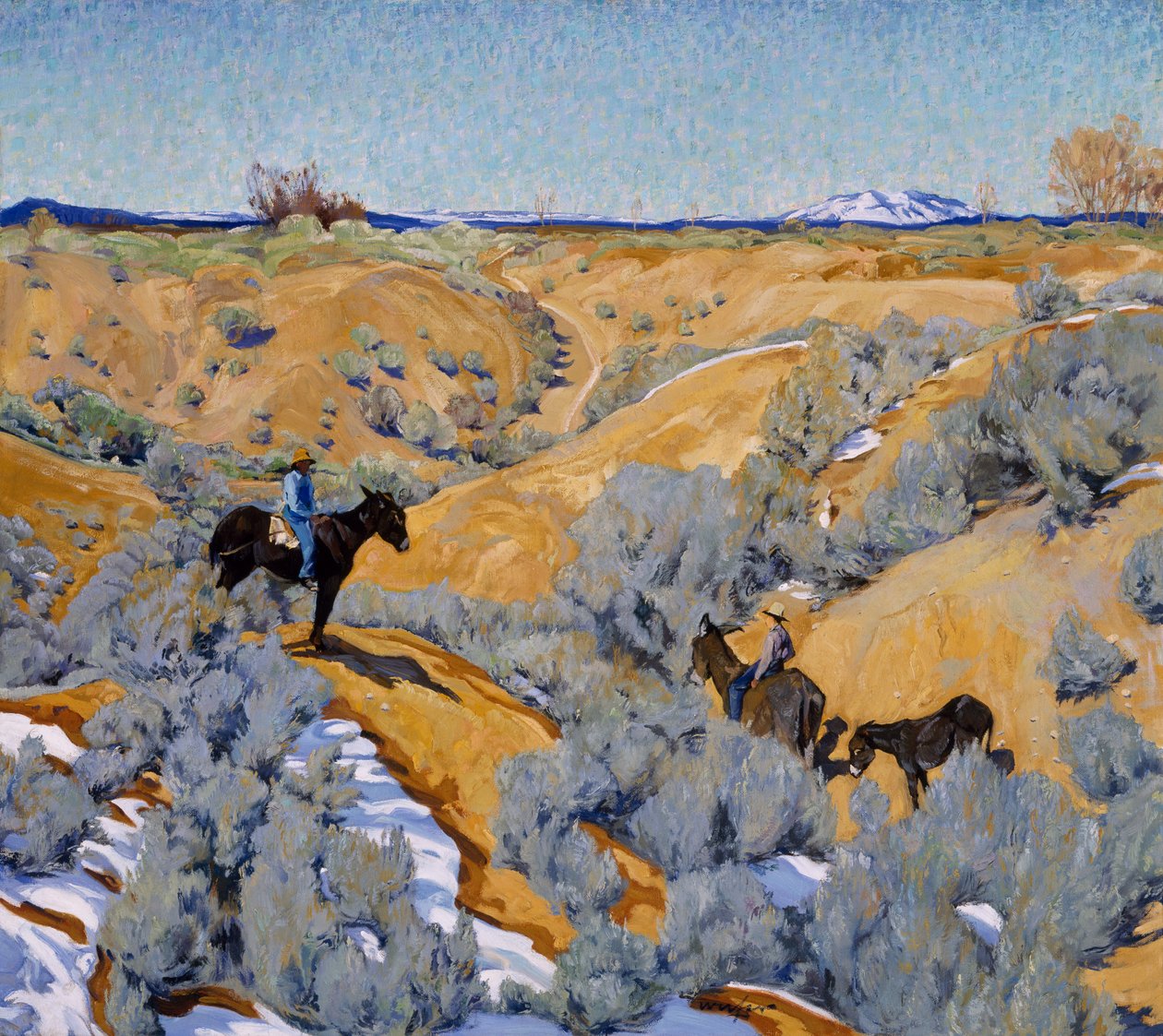 In an Arroyo, c.1914-24 by Walter Ufer