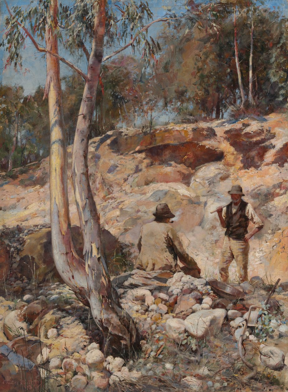 Fossickers by Walter Withers
