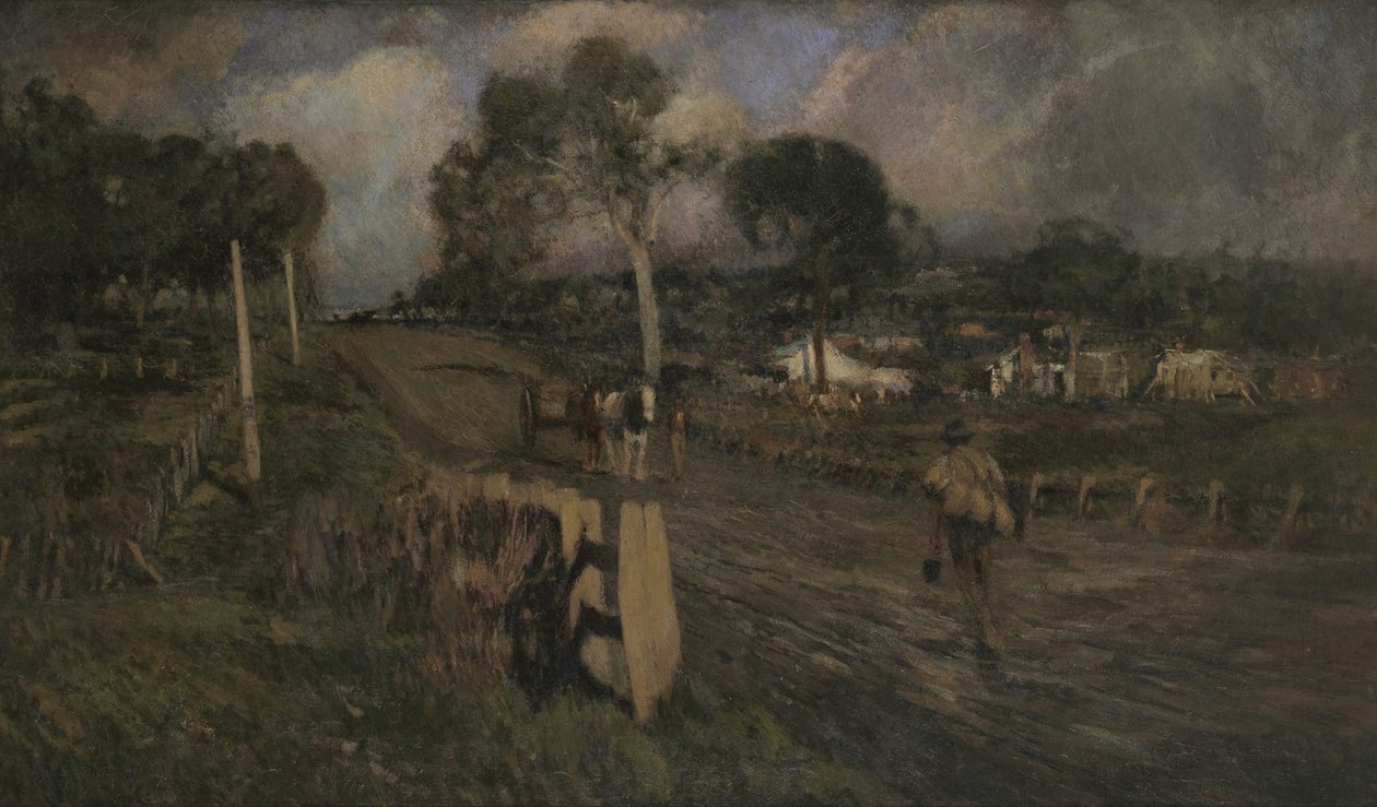 Nearing the Township by Walter Withers