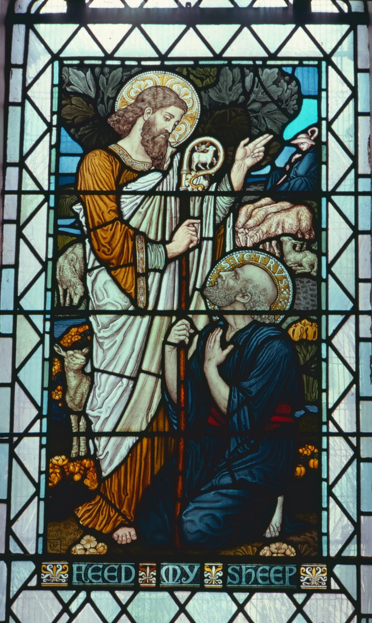 Feed My Sheep by Walter Crane