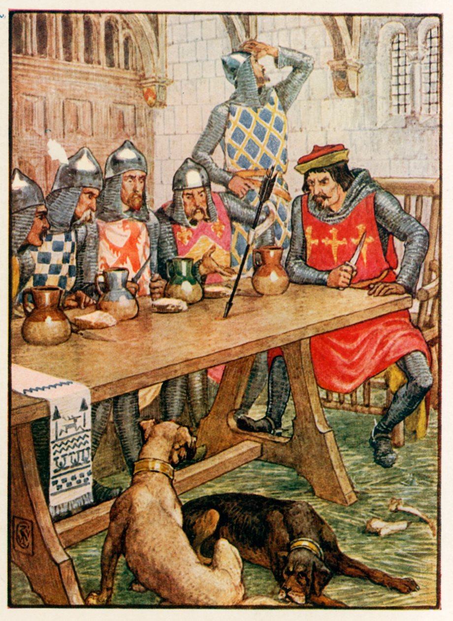 The Black Arrow by Walter Crane