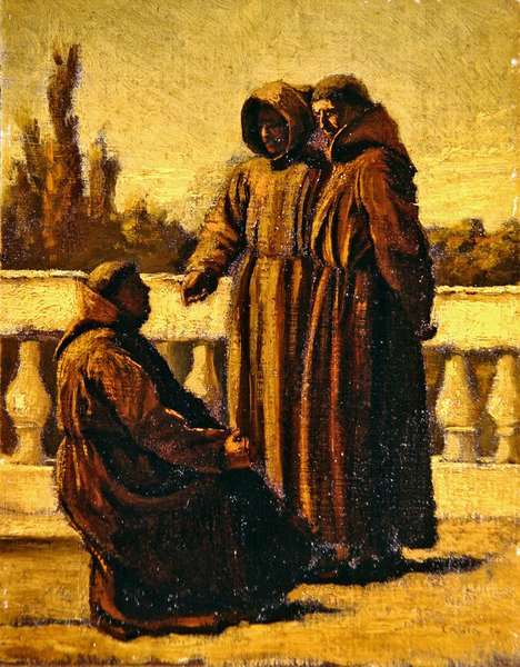 Monks Resting by Walter Crowley