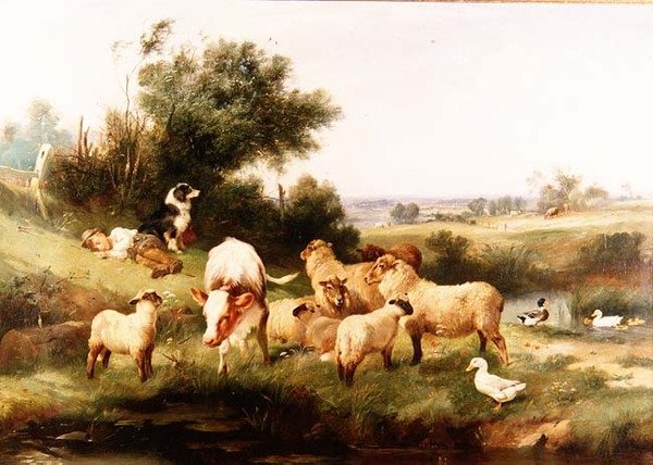 The Mid Day Rest by Walter Hunt