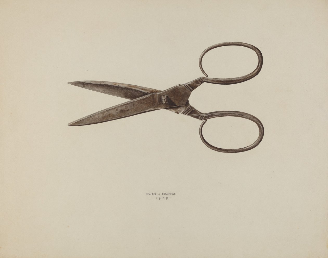 Scissors by Walter Praefke