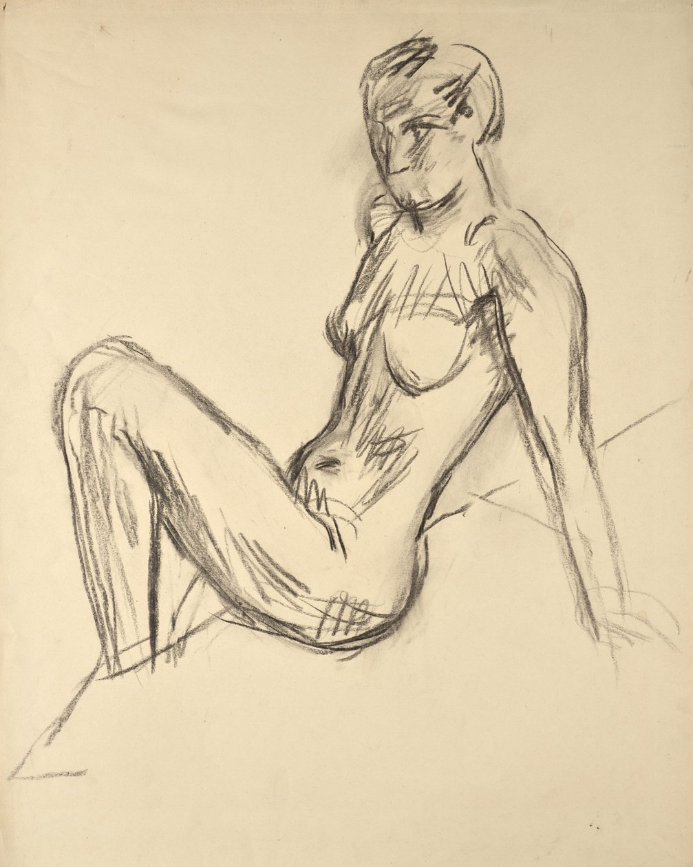 Study of a Nude by Walther Gamerith