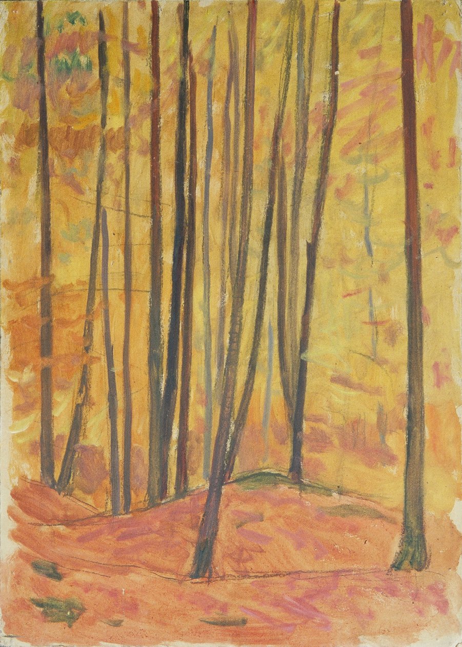 Forest Interior by Walther Gamerith