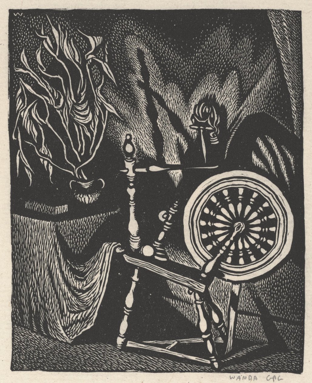 Spinning Wheel by Wanda Gág