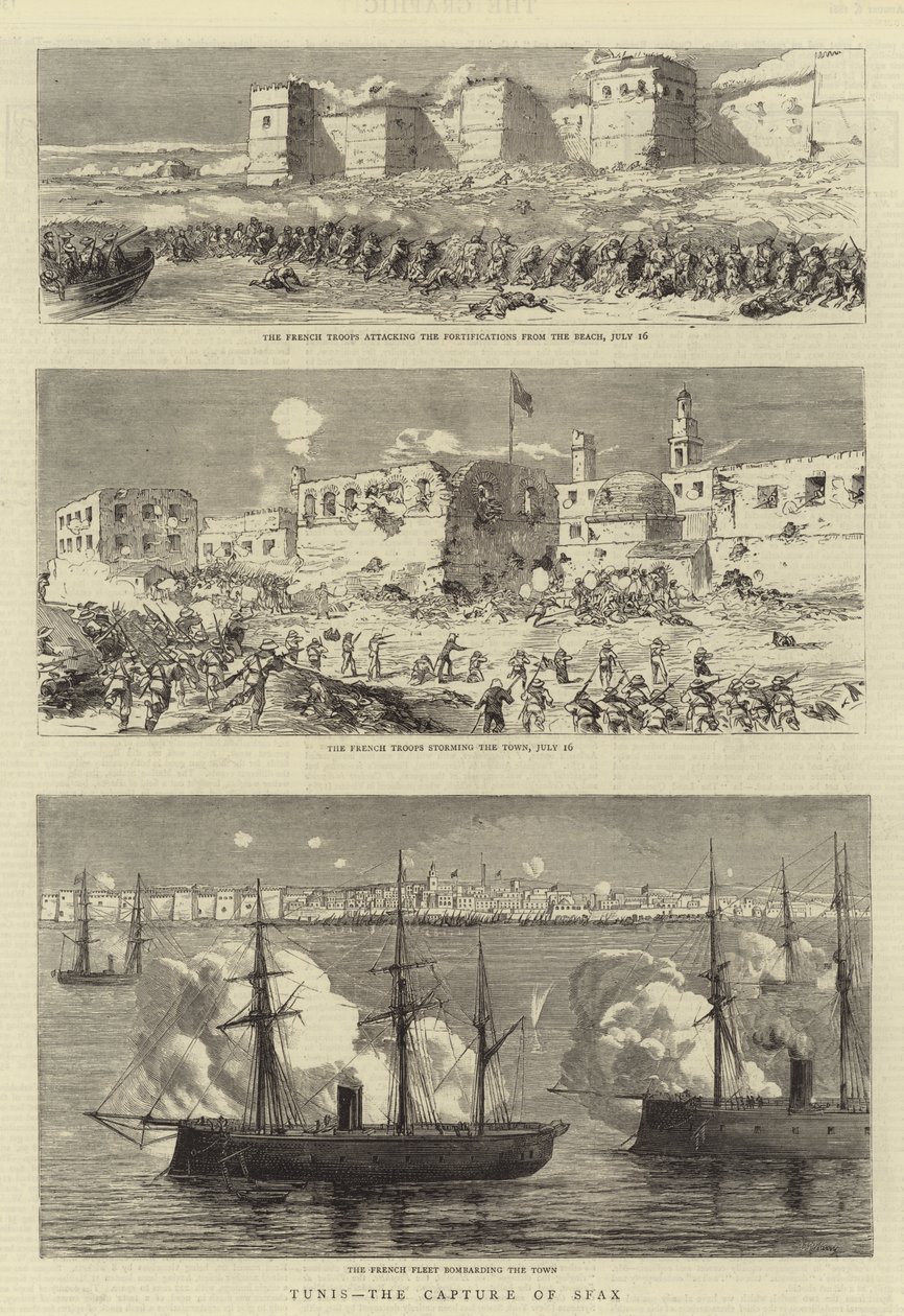 Tunis, the Capture of Sfax by Warry