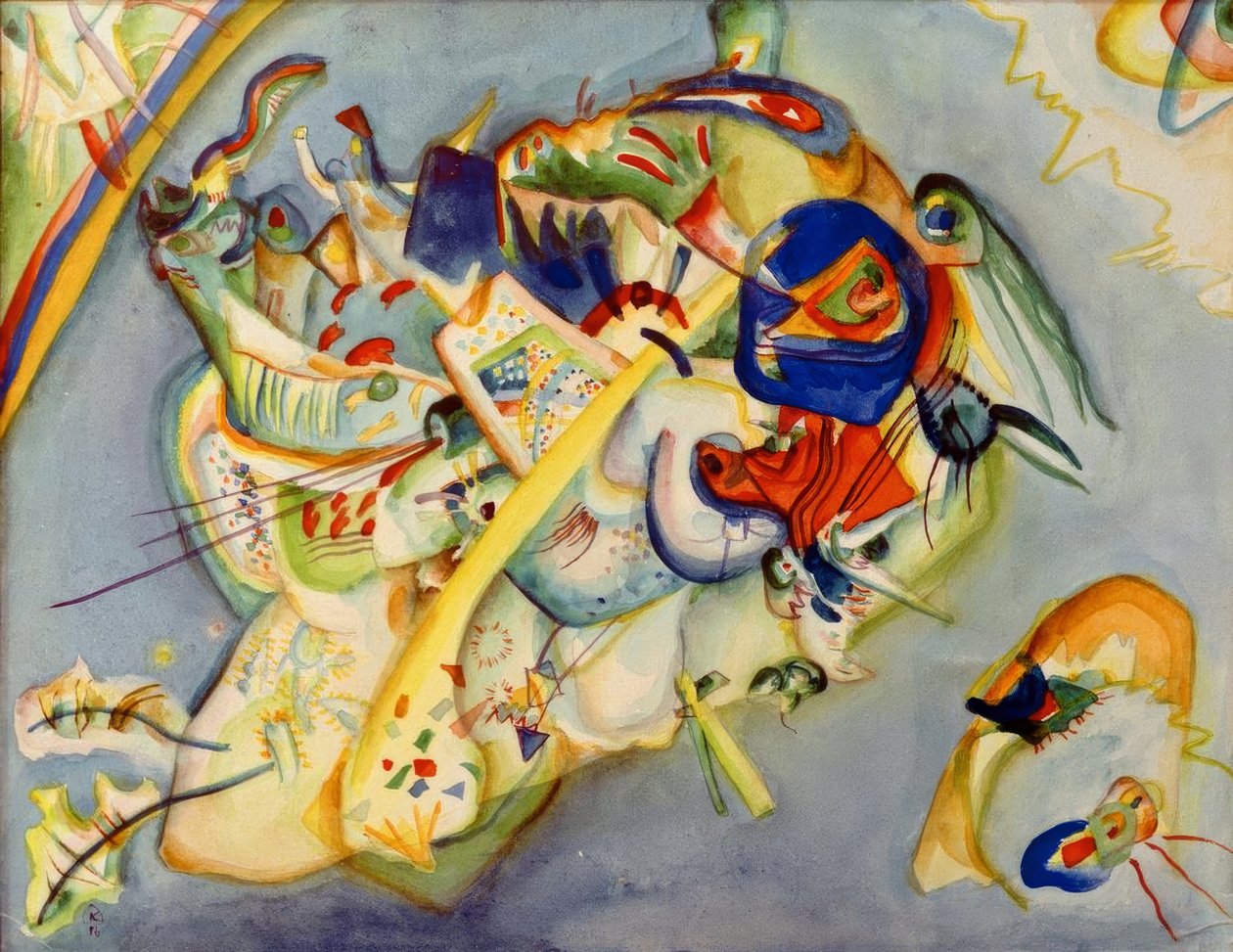 Watercolor No. 6 by Wassily Kandinsky