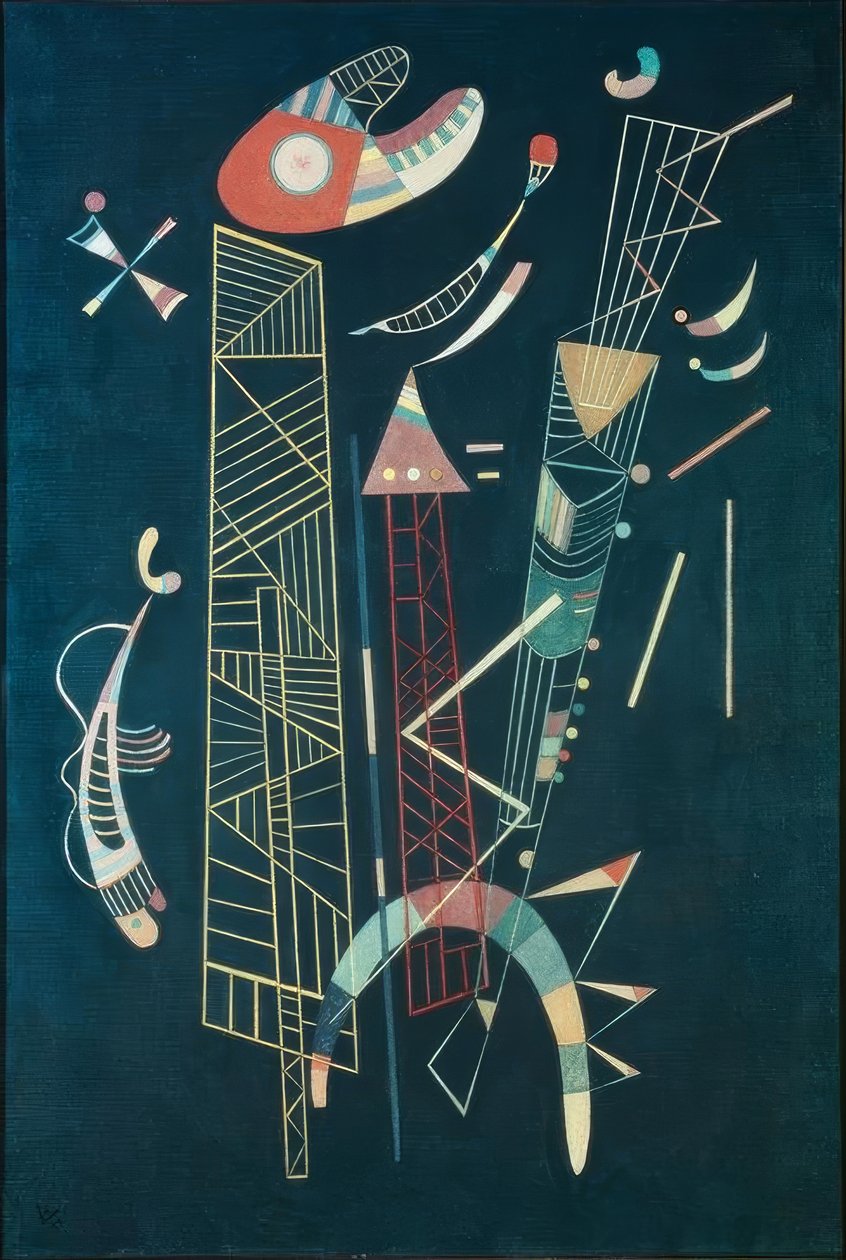 Light Construction by Wassily Kandinsky