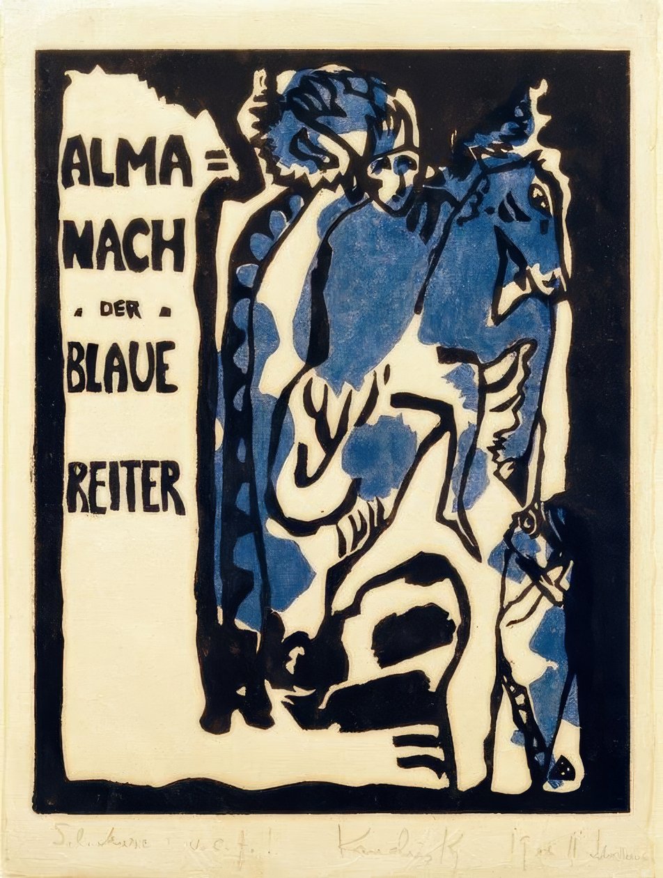 The Blue Rider by Wassily Kandinsky