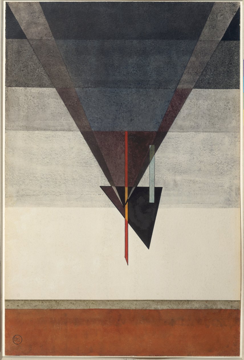 Descent, 1925 by Wassily Kandinsky