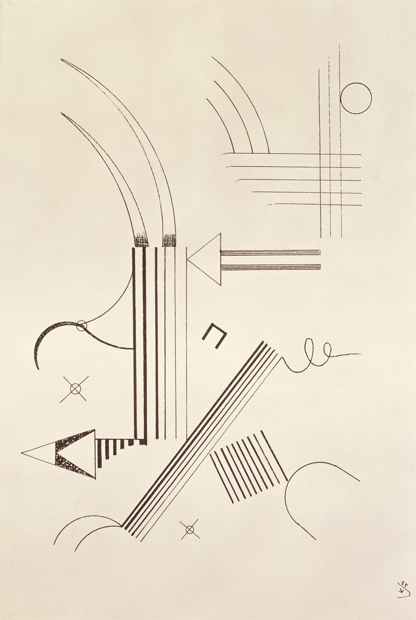 Drawing by Wassily Kandinsky