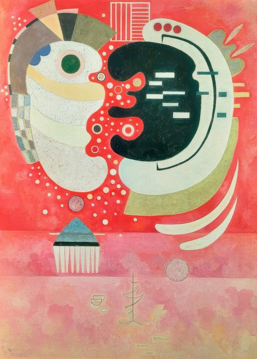 Between Two by Wassily Kandinsky
