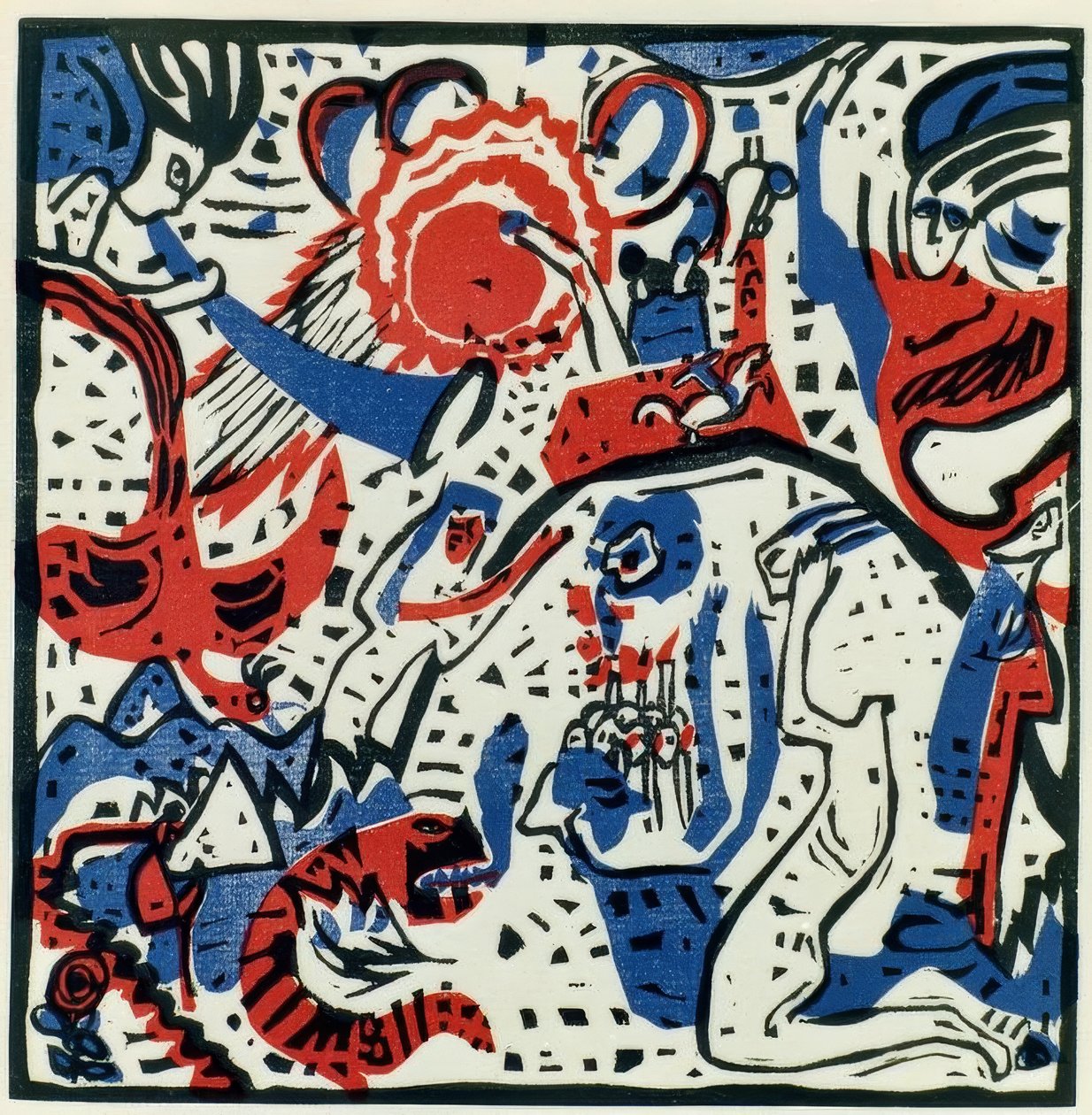 Great Resurrection by Wassily Kandinsky