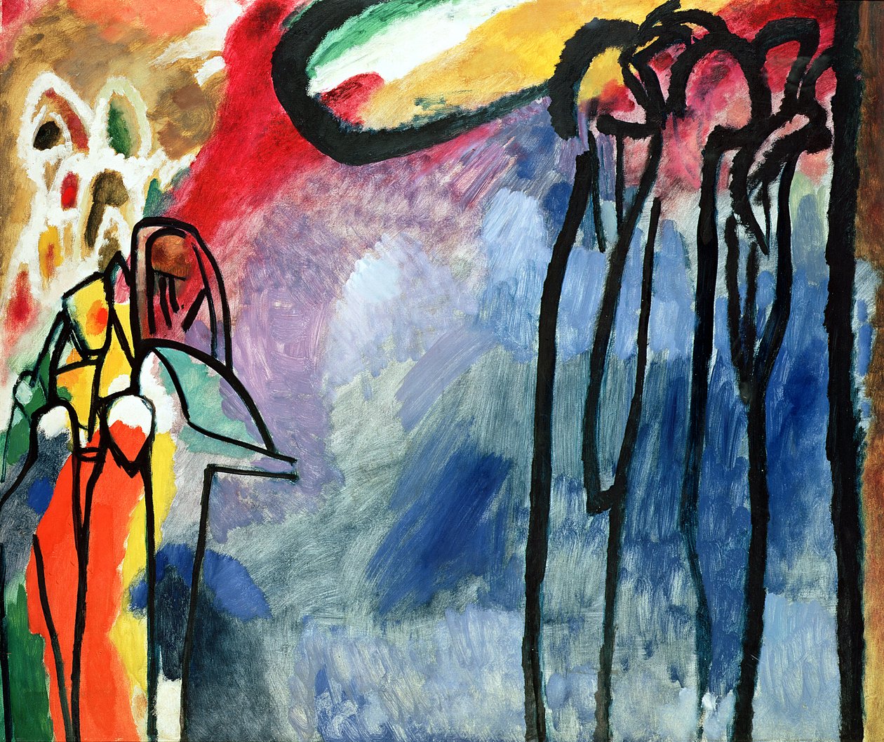 Improvisation No. 19, 1911 by Wassily Kandinsky