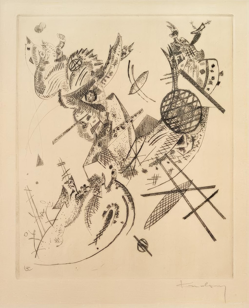 Small Worlds XII by Wassily Kandinsky