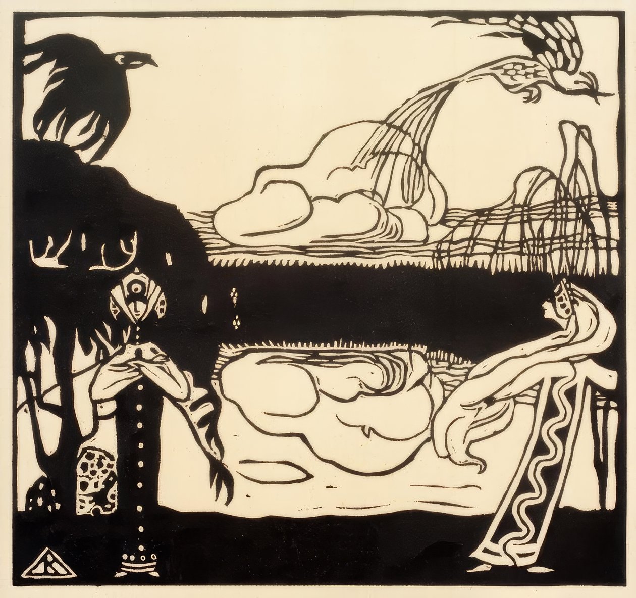 The Birds by Wassily Kandinsky