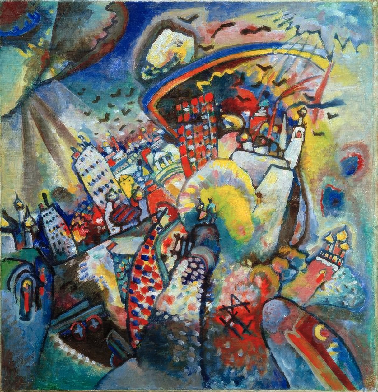 Moscow I by Wassily Kandinsky