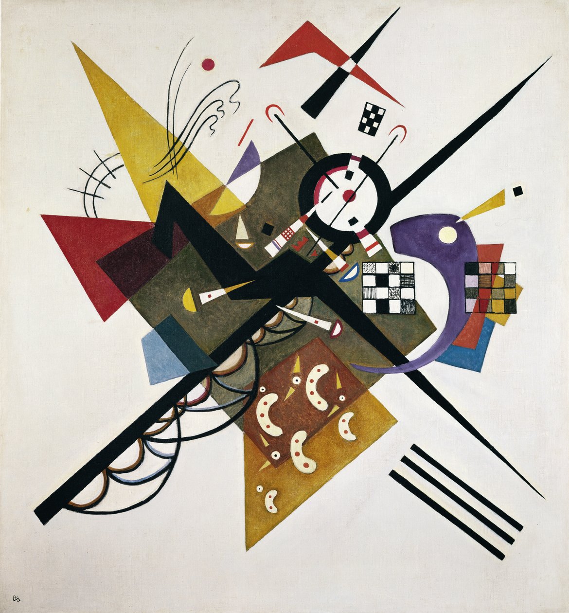 On White II, 1923 by Wassily Kandinsky
