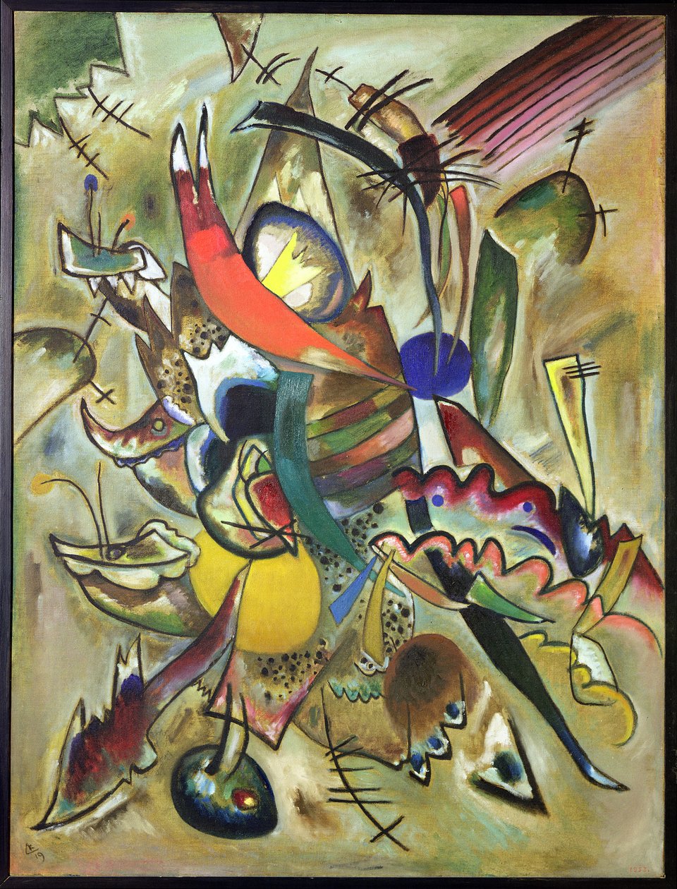 Picture with Points, 1919 by Wassily Kandinsky