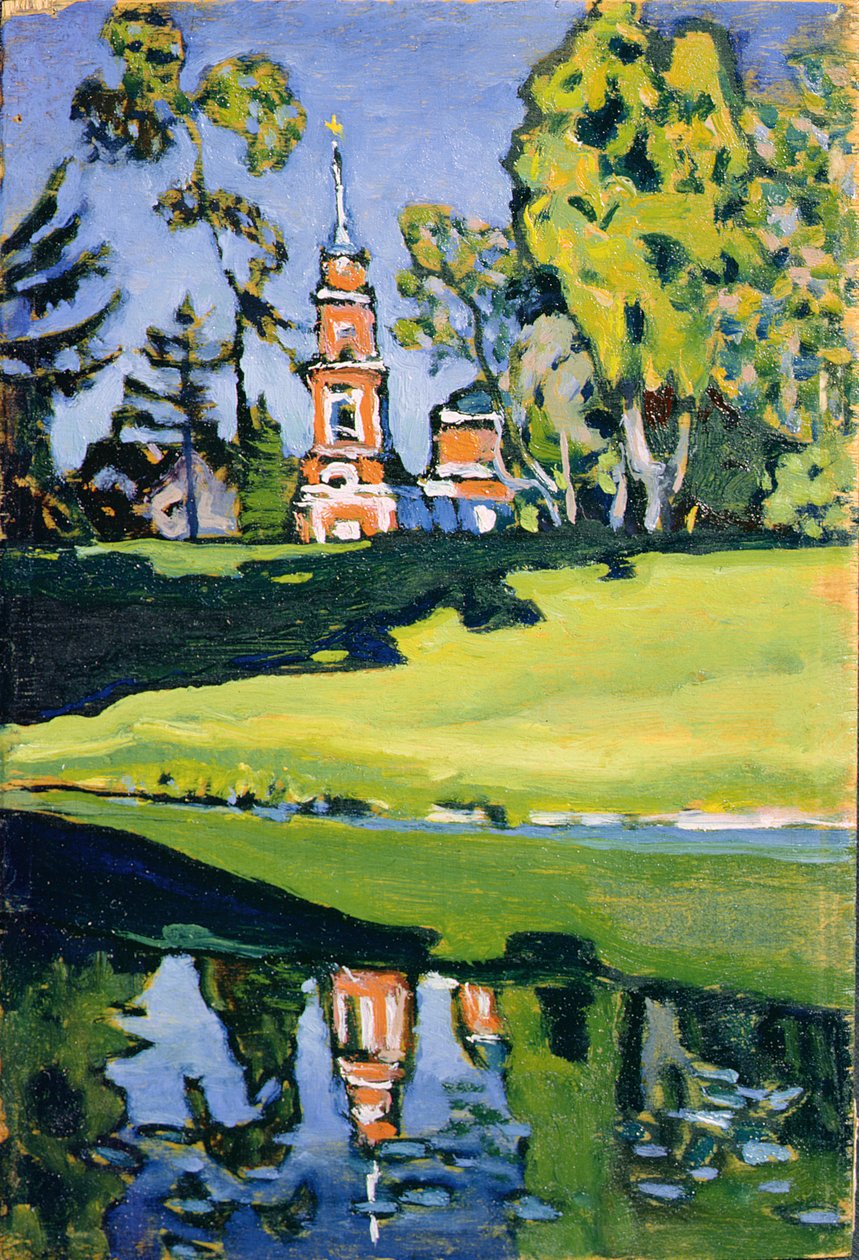 Red Church by Wassily Kandinsky